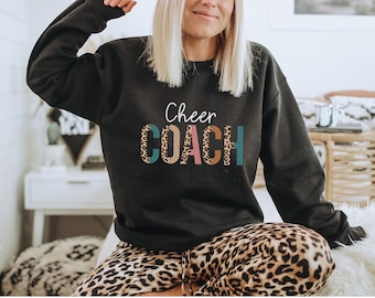 Cheer Coach Sweatshirt, Cheer Coach Crewneck, Cheer Coach Gifts, Coach Apparel, Gift For Cheer Coach