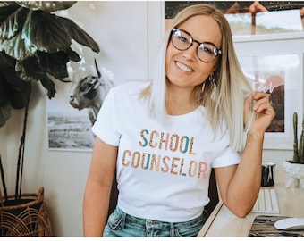 School Counselor Shirt, Counselor T-Shirt, School Counselor Gift, Guidance Counselor, Back To School