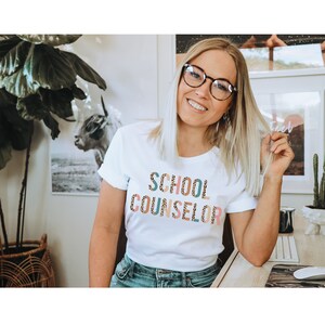School Counselor Shirt, Counselor T-Shirt, School Counselor Gift, Guidance Counselor, Back To School