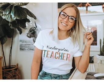 Kindergarten Teacher Shirt, Kindergarten Crew Shirt, Kindergarten Teacher Gift, Kindergarten Teacher Tee, Kindergarten Shirt