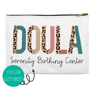 Doula Gift, Birth Worker Pouch, Gift For Doula, Custom Doula Accessory Pouch, Birth Doula, Postpartum Doula Gift, Doula Bag