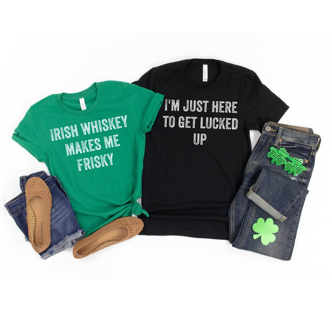 Funny Couple Shirts for St. Patrick's Day, His and Her St Patrick's Day ...