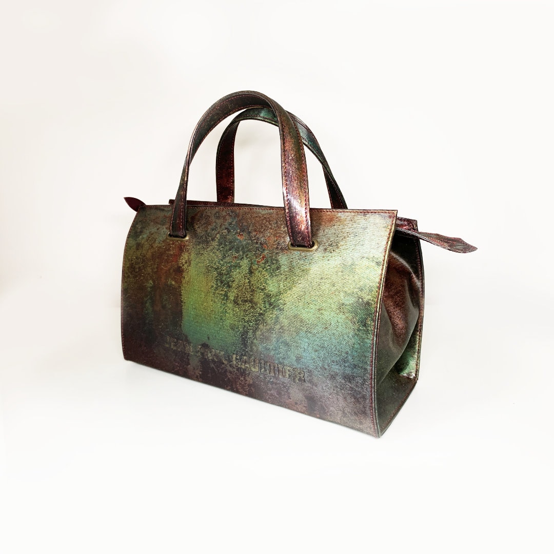 Jean-paul GAULTIER Cyber Collection Hand Bag Green - Etsy