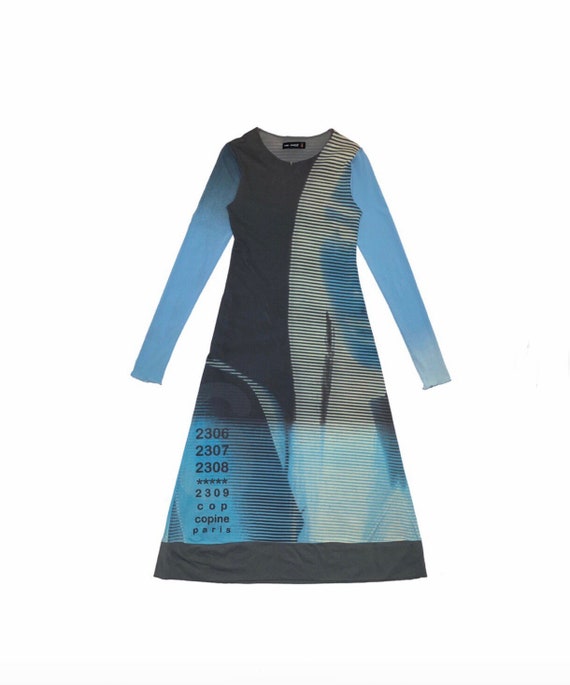 Cop copine maxi mesh dress M