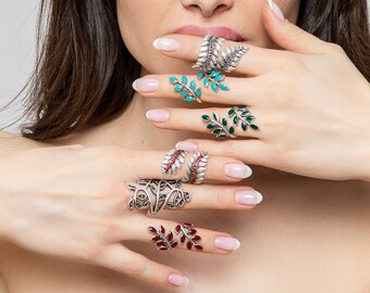 Full Finger Ring - Etsy