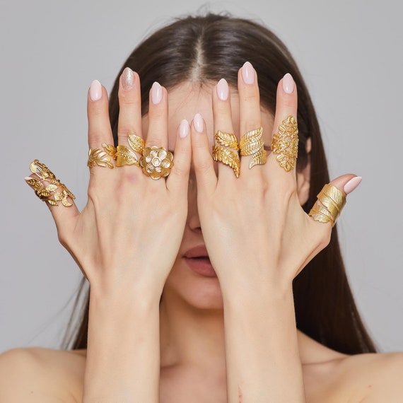 Artificial sale jewellery rings
