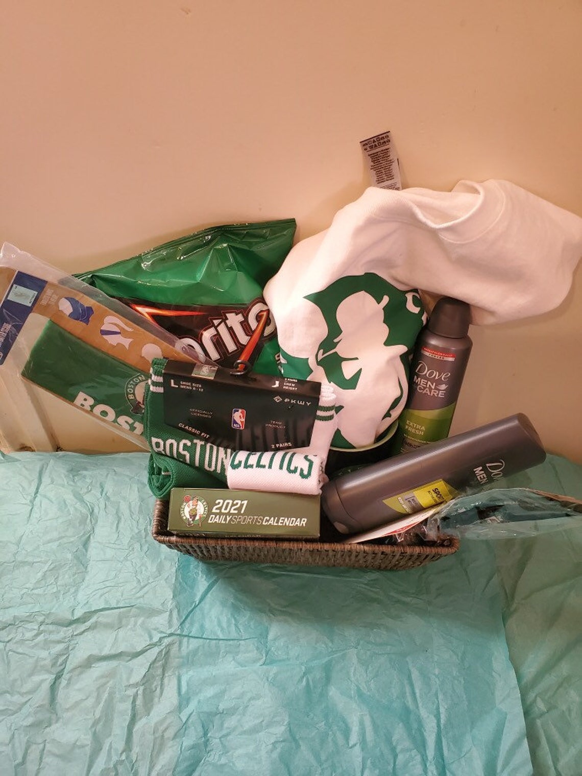 Boston Celtics Mens Gift Basket Etsy