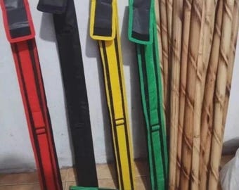 Pair (2 pieces) Rattan Arnis Escrima Kali Baston Martial Arts Sticks with Case