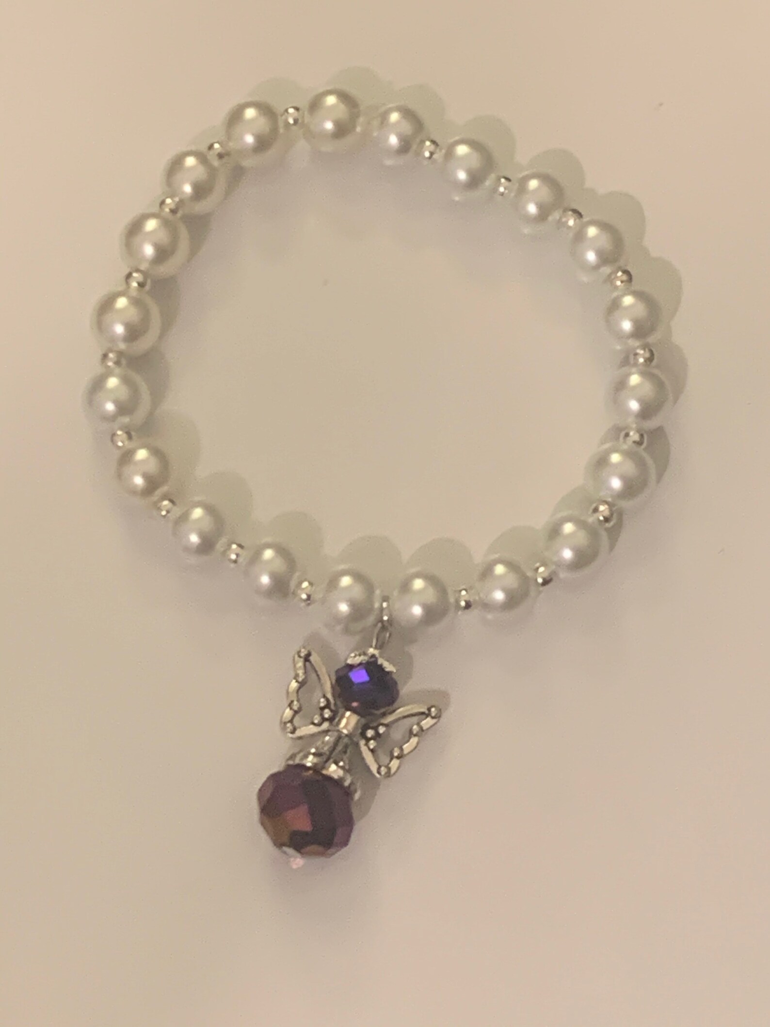 Handmade Angel Beaded Bracelet Etsy