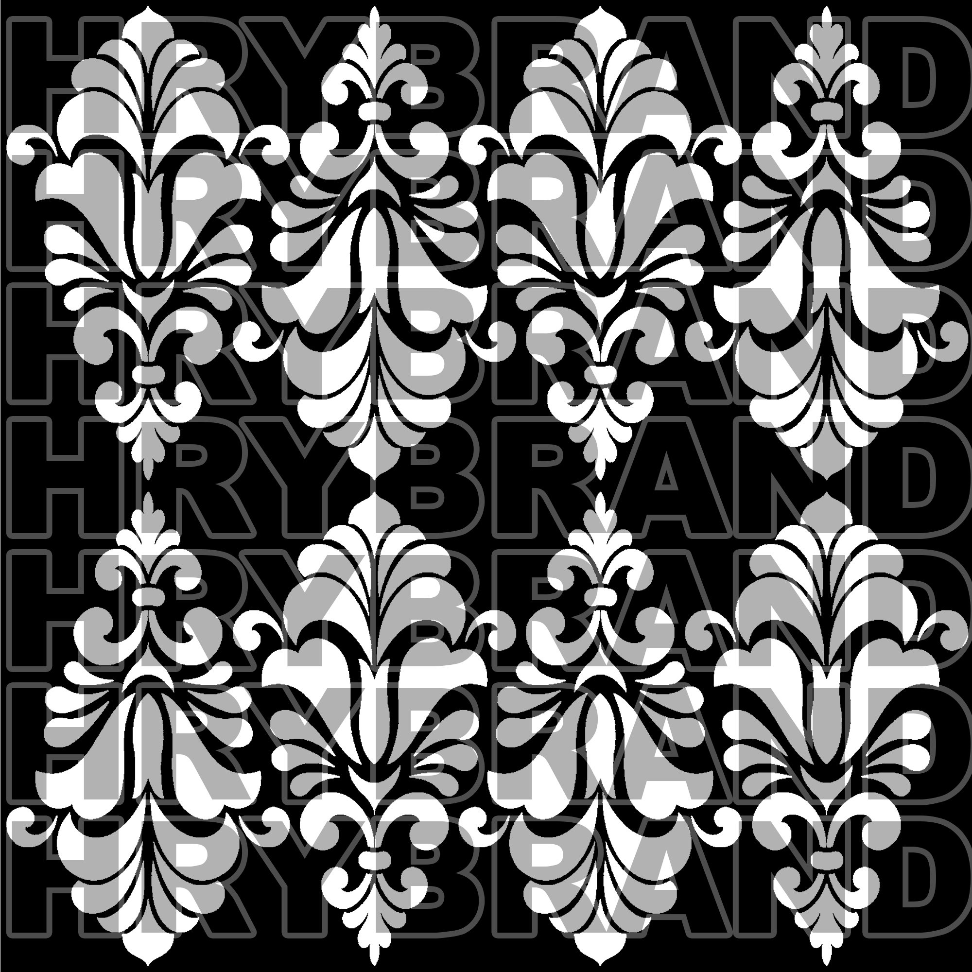 5 Seamless Damask Pattern Artwork 5 Different Damask Pattern Etsy UK