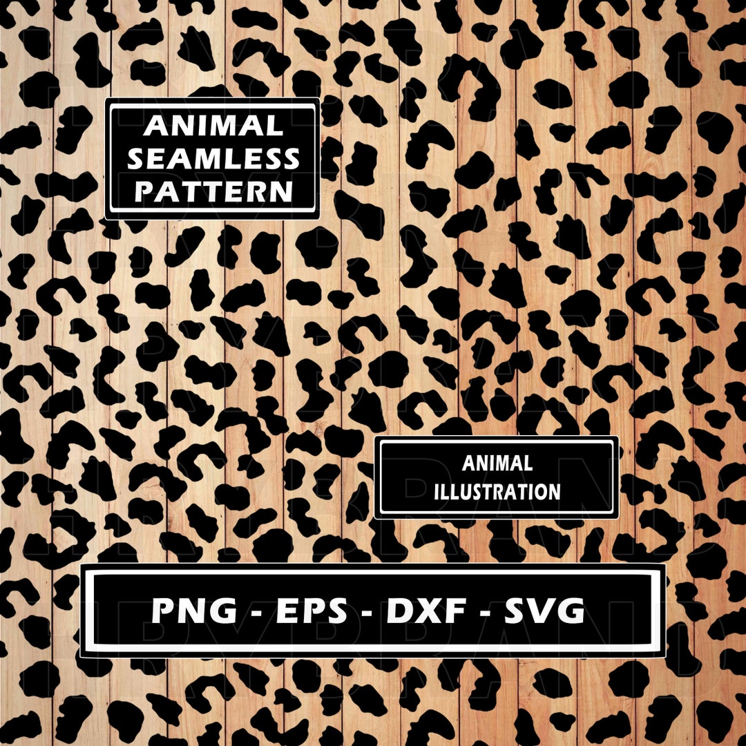 Leopard Svg Pattern Free Leopard Print SVG Animal Print SVG Cut File Leopard Svg Svg Png DXF Eps ...