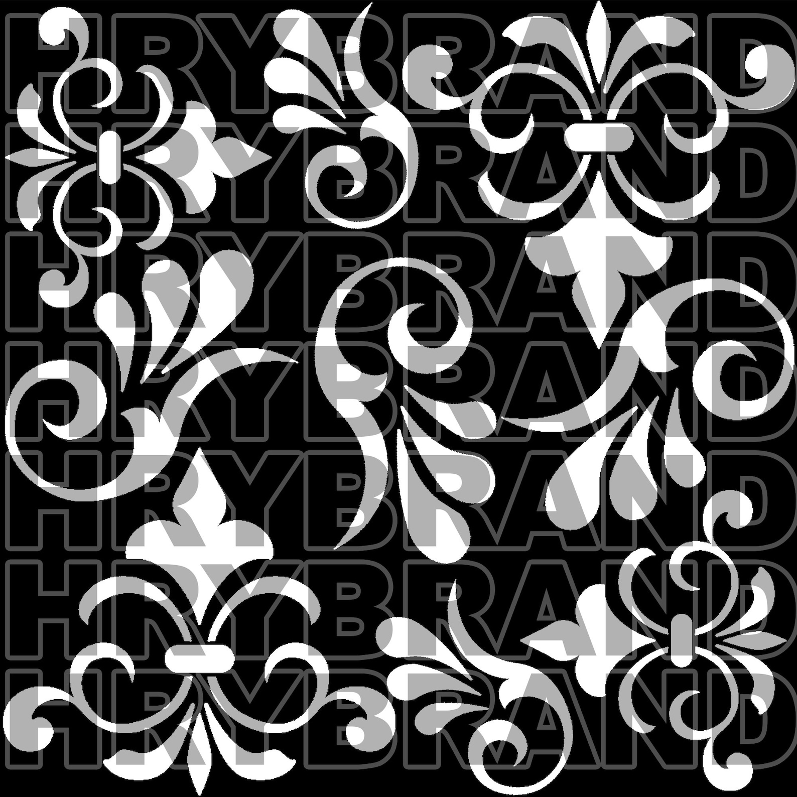 5 Seamless Damask Pattern Artwork 5 Different Damask Pattern Etsy UK