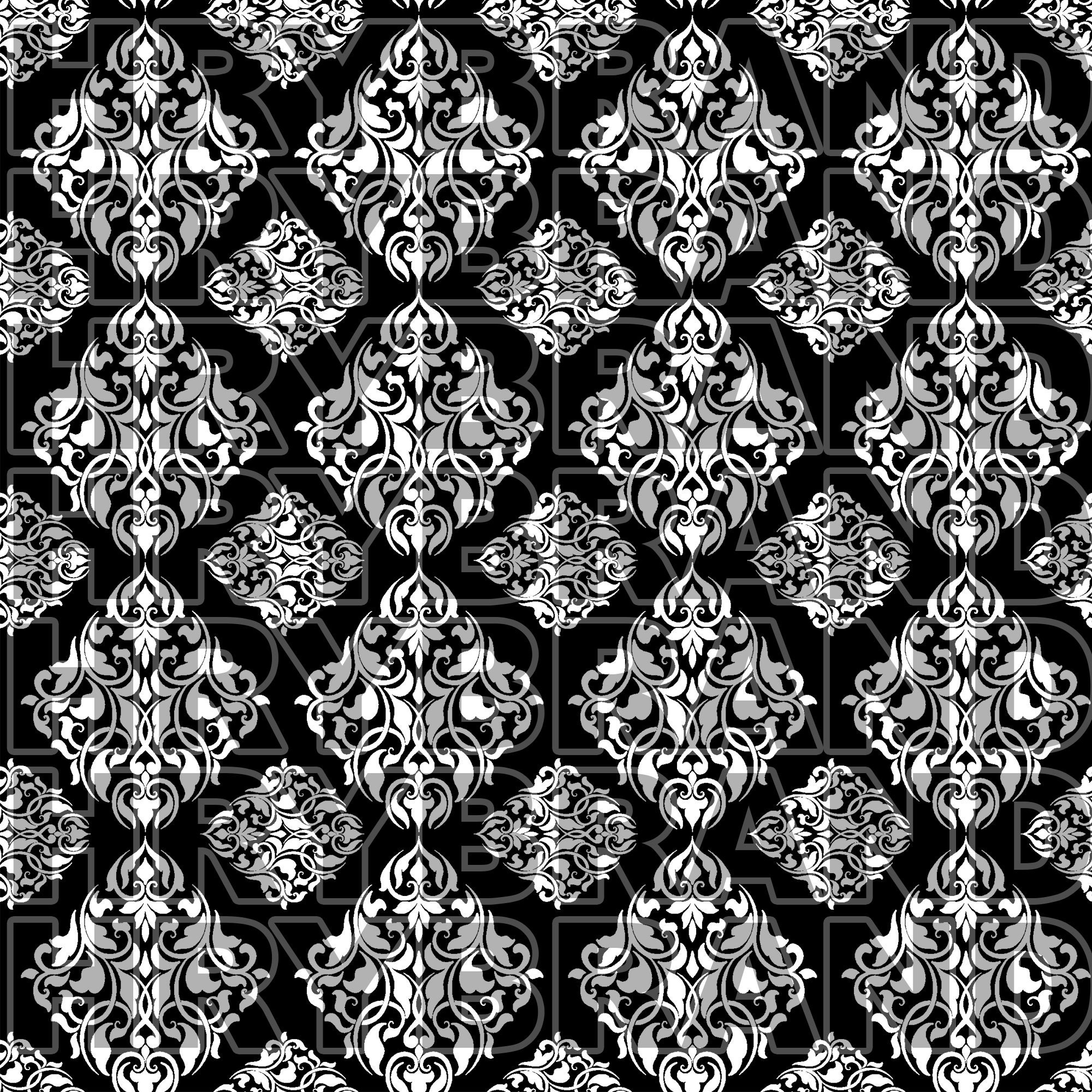 5 Seamless Damask Pattern Artwork 5 Different Damask Pattern Etsy UK