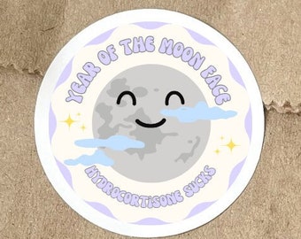 Hydrocortisone sticker / prednisone humor / autoimmune disease sticker / crohn&#39;s disease sticker / MS sticker / sticker / lupus sticker