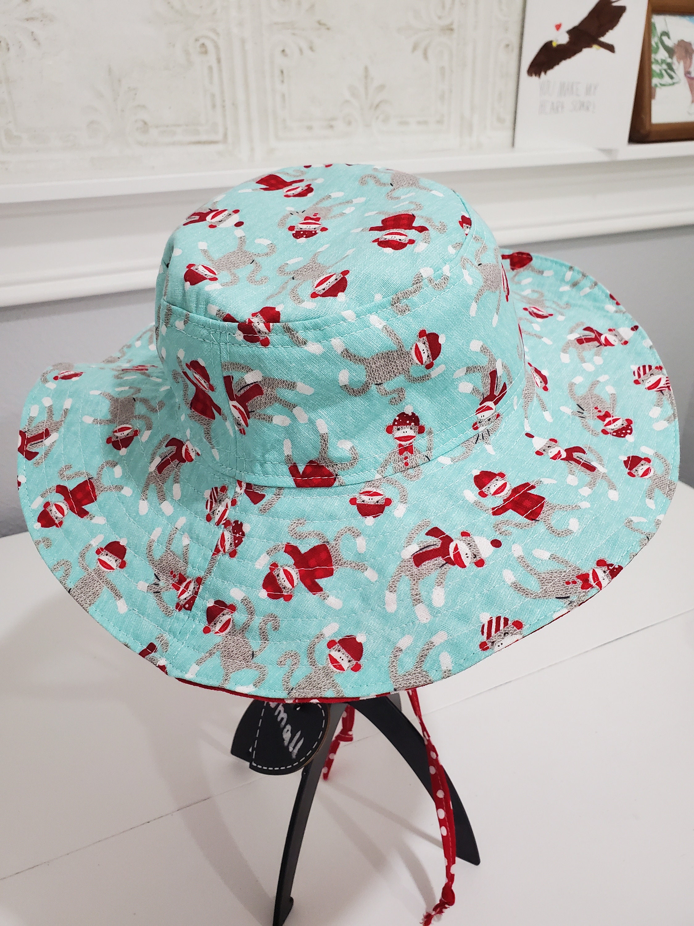 BABY Beach Hat Child Reversible Beach Hat Toddler Beach Hat Etsy