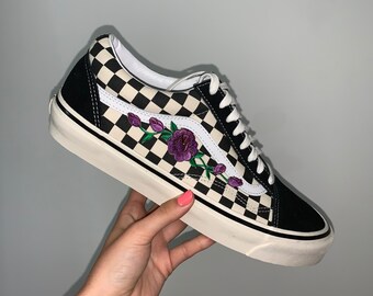 vans old skool embroidered