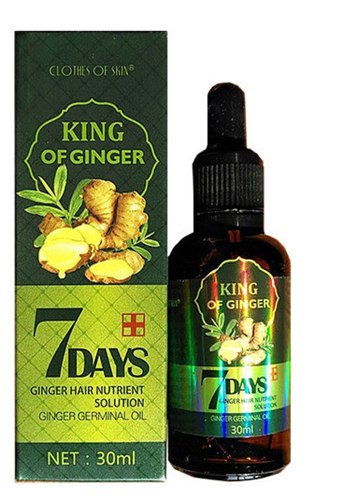 7 Days Hair Growth ginger serum plus derma roller 0.25 / 0.50 | Etsy