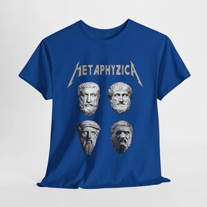Philosophy Teacher Gift, Plato Aristotle Parmenides Pythagoras T-Shirt, Metaphysica Shirt, Philosophy Student, Best Seller Shirt image 7