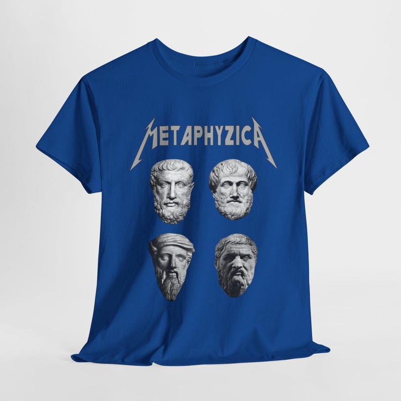 Philosophy Teacher Gift, Plato Aristotle Parmenides Pythagoras T-Shirt, Metaphysica Shirt, Philosophy Student, Best Seller Shirt image 7