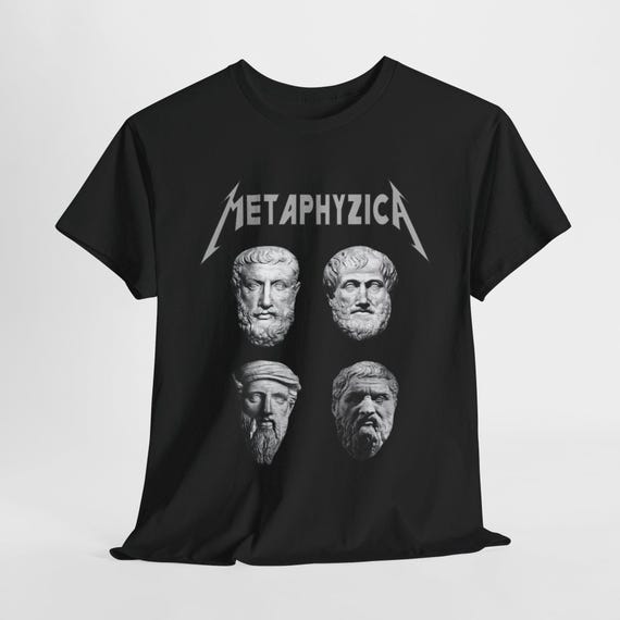 Philosophy Teacher Gift, Plato Aristotle Parmenides Pythagoras T-Shirt, Metaphysica Shirt, Philosophy Student, Best Seller Shirt