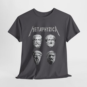 Philosophy Teacher Gift, Plato Aristotle Parmenides Pythagoras T-Shirt, Metaphysica Shirt, Philosophy Student, Best Seller Shirt image 6