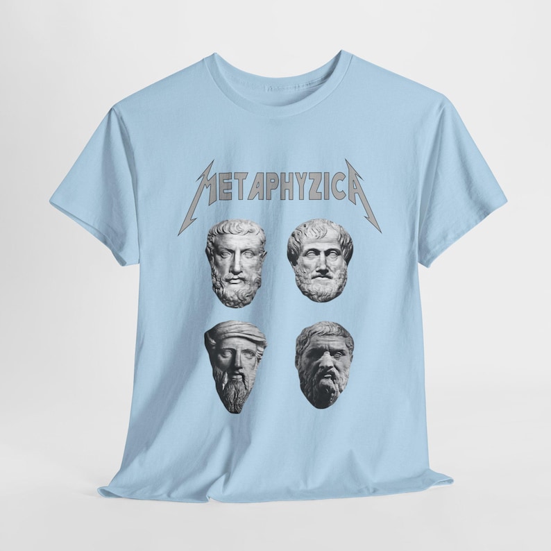 Philosophy Teacher Gift, Plato Aristotle Parmenides Pythagoras T-Shirt, Metaphysica Shirt, Philosophy Student, Best Seller Shirt image 5