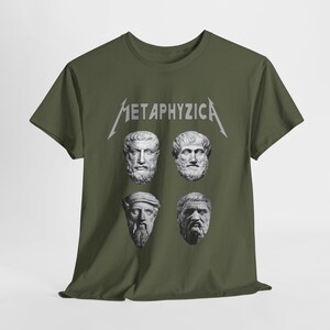 Philosophy Teacher Gift, Plato Aristotle Parmenides Pythagoras T-Shirt, Metaphysica Shirt, Philosophy Student, Best Seller Shirt image 4