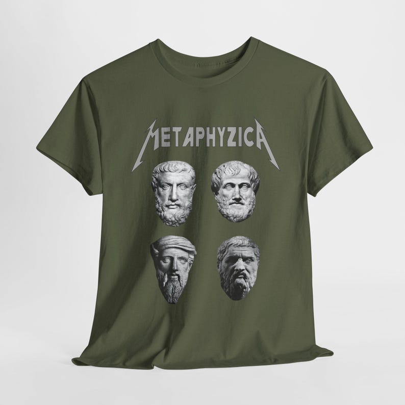 Philosophy Teacher Gift, Plato Aristotle Parmenides Pythagoras T-Shirt, Metaphysica Shirt, Philosophy Student, Best Seller Shirt image 4