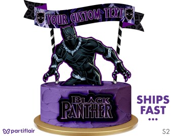 Black Panther Cake Etsy