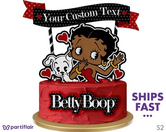 Betty Boop Cake Topper Etsy Betty Boop Cake Topper Etsy