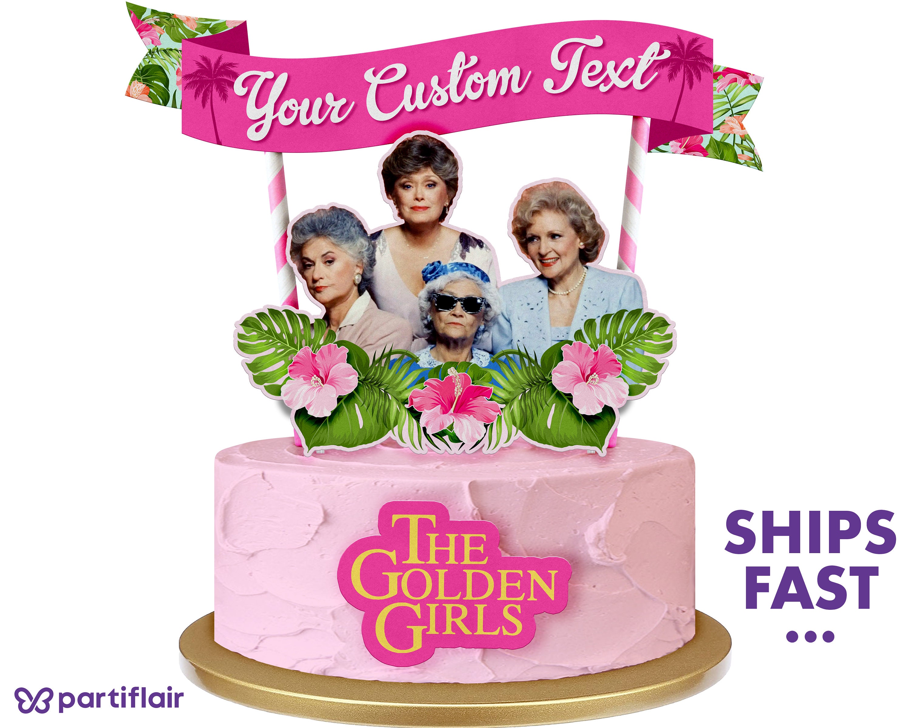 Golden Girls Cake Topper Custom / Personalisiert Etsy