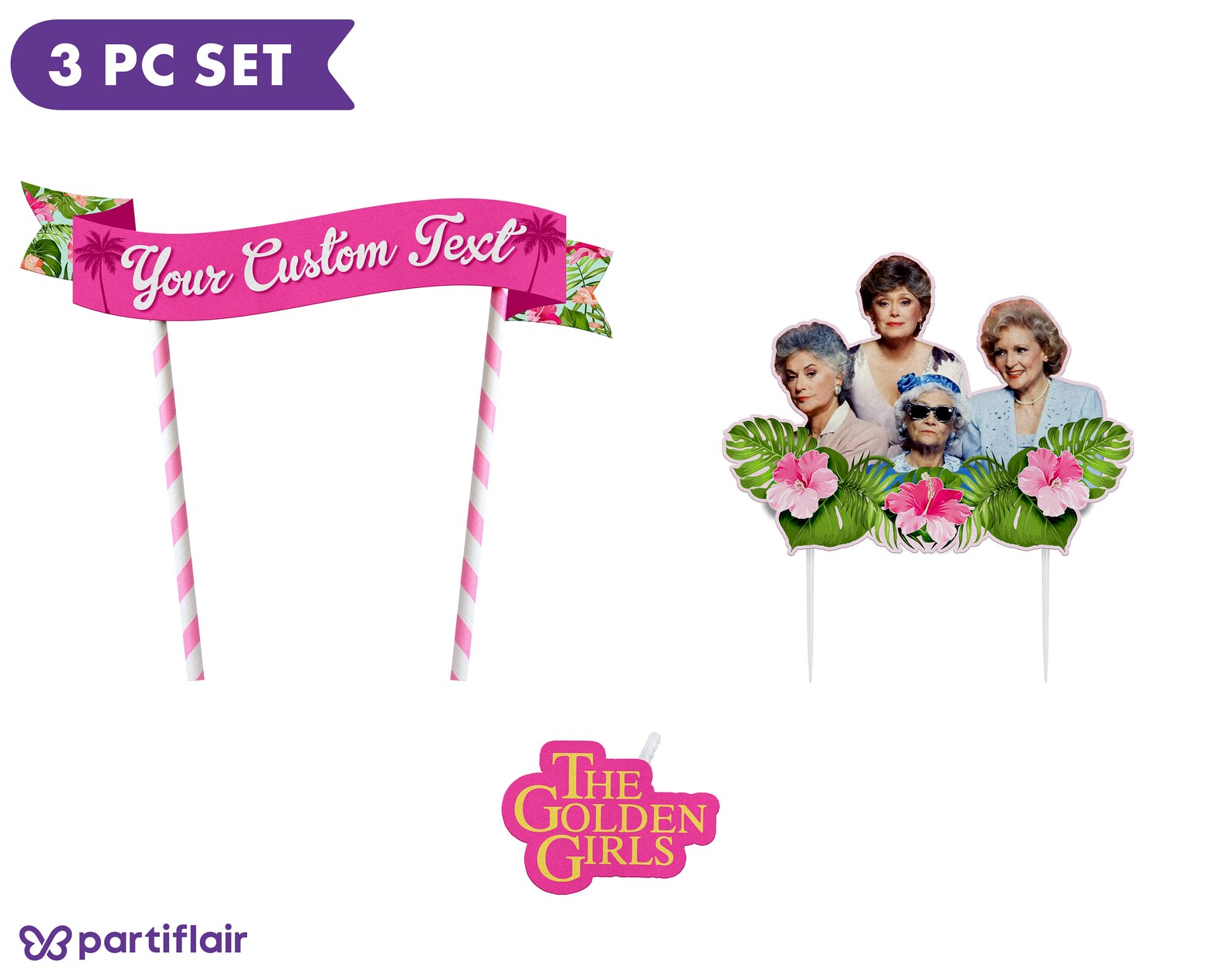 Golden Girls Cake Topper Custom / Personalized Etsy