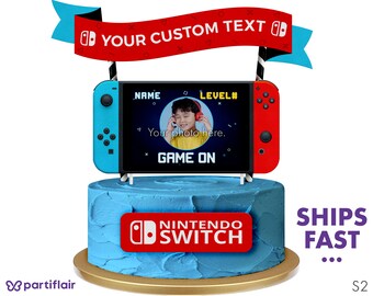 Nintendo Cake Etsy