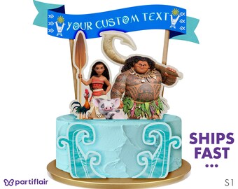 Maui Cake Topper Moana Maui Cake Topper Printable Maui Etsy