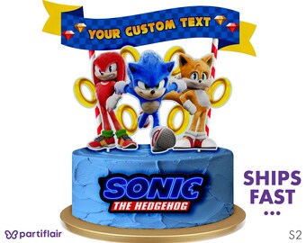 Sonic Cake Etsy