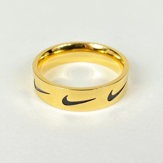 nike gold ring
