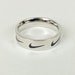 Silver Nike Repeat Swoosh Logo Band Ring | Birthday Xmas Anniversary Valentines Christmas Gift for him or her 