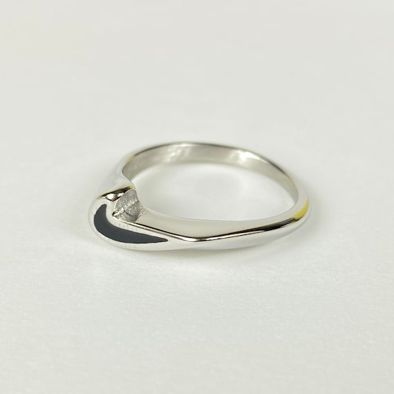 Bague argent Nike Ring Slim Cut Out 