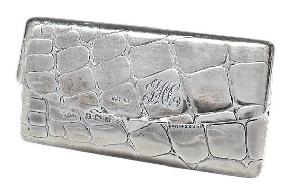Assayed Edwardian Silver Card Case