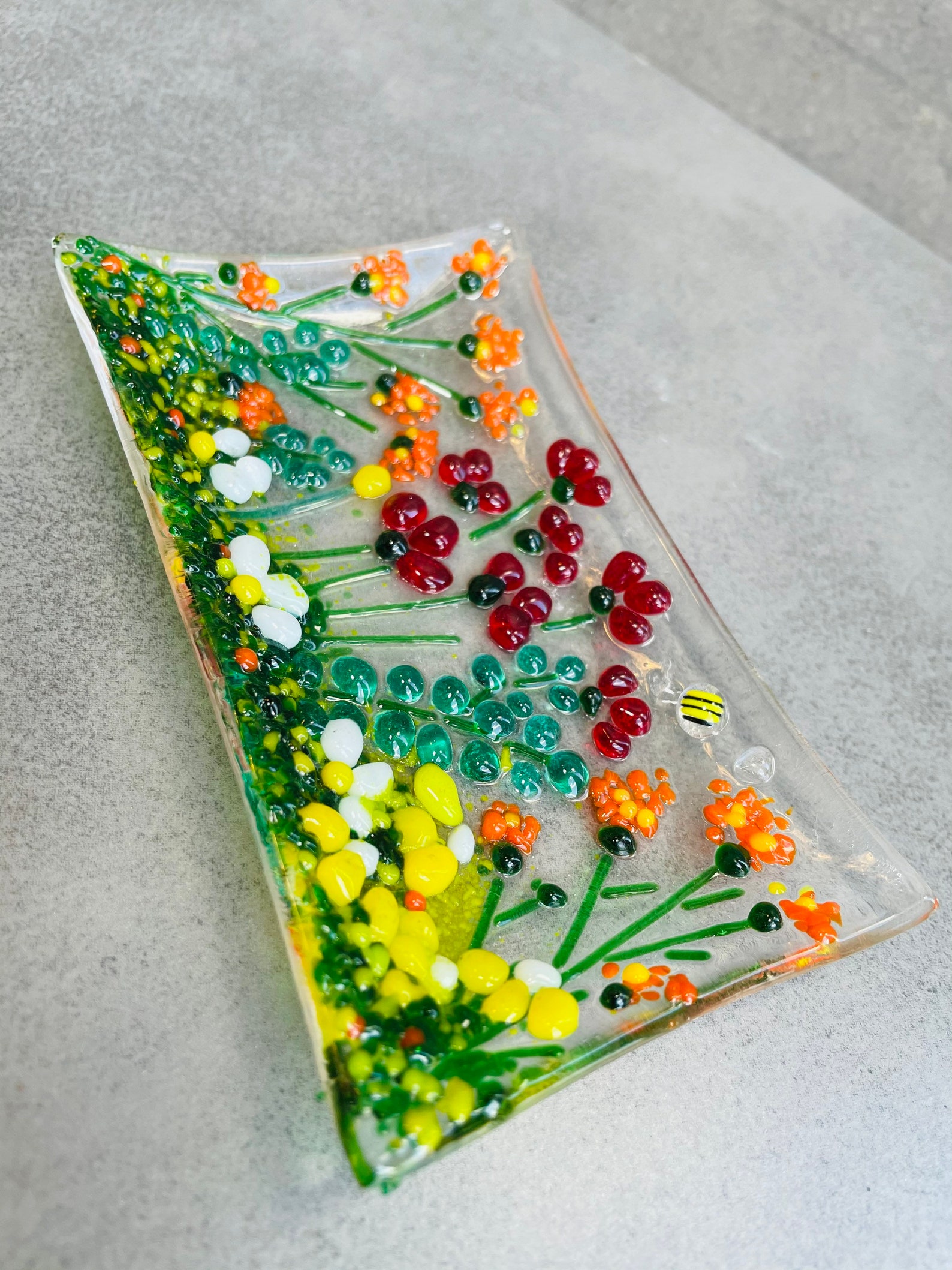 Fused Glass Kit Craft Kit Make Your Own Glass Soap Dish. Etsy