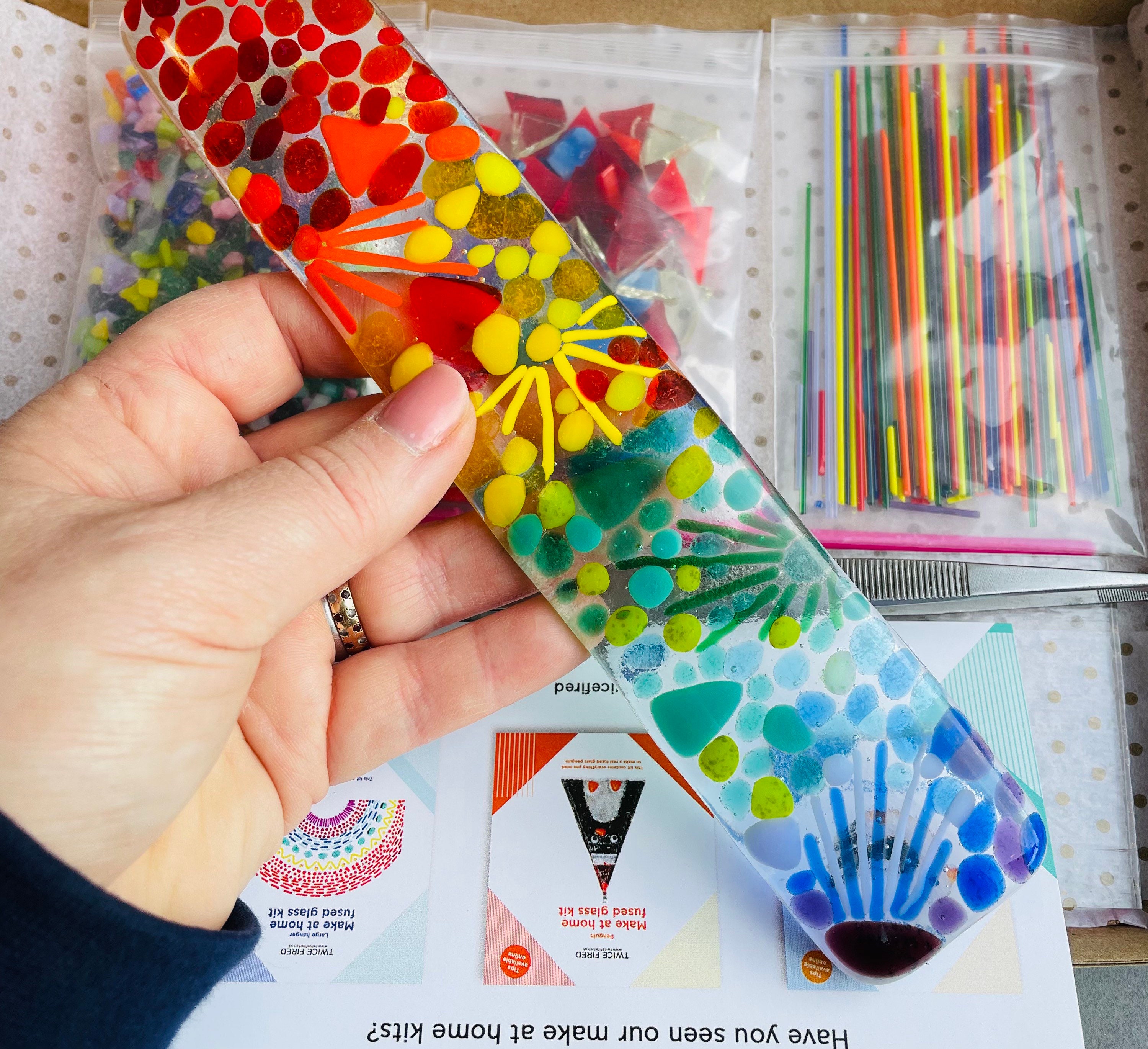 Fused Glass Kit Craft Kit for Adult Glass Art Kit Glass Etsy UK