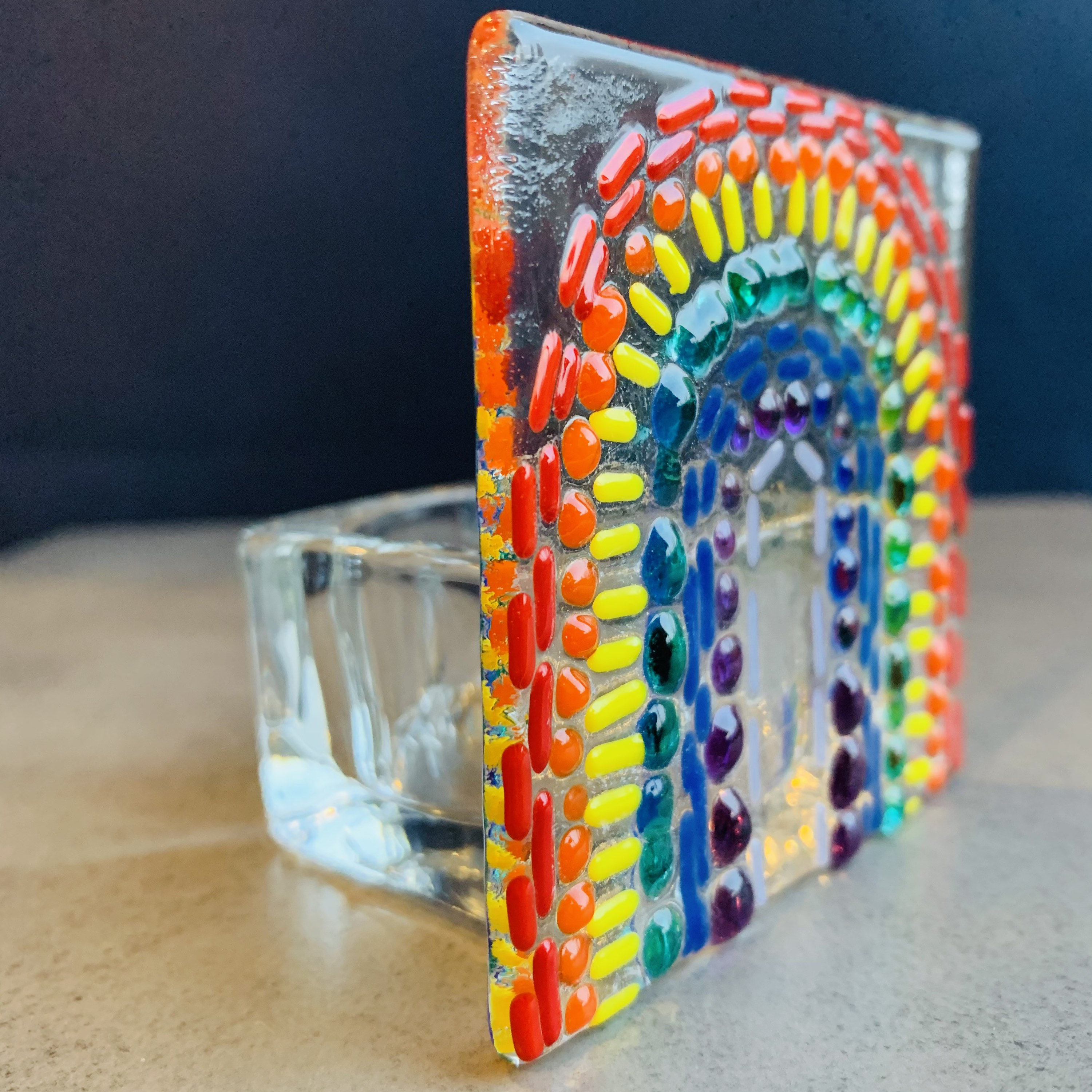 Craft Kit Make at Home Glass Tea Light Kit by Twice Fired Etsy UK