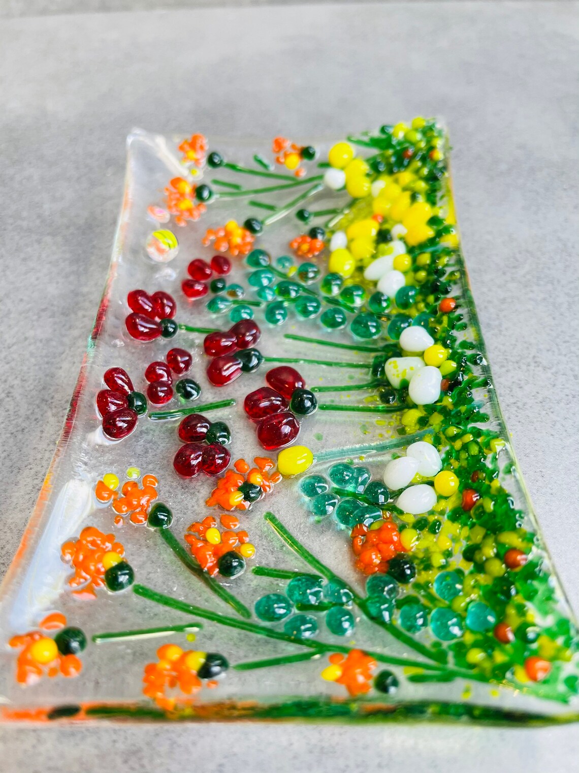 Fused Glass Kit Craft Kit Make Your Own Glass Soap Dish. Etsy