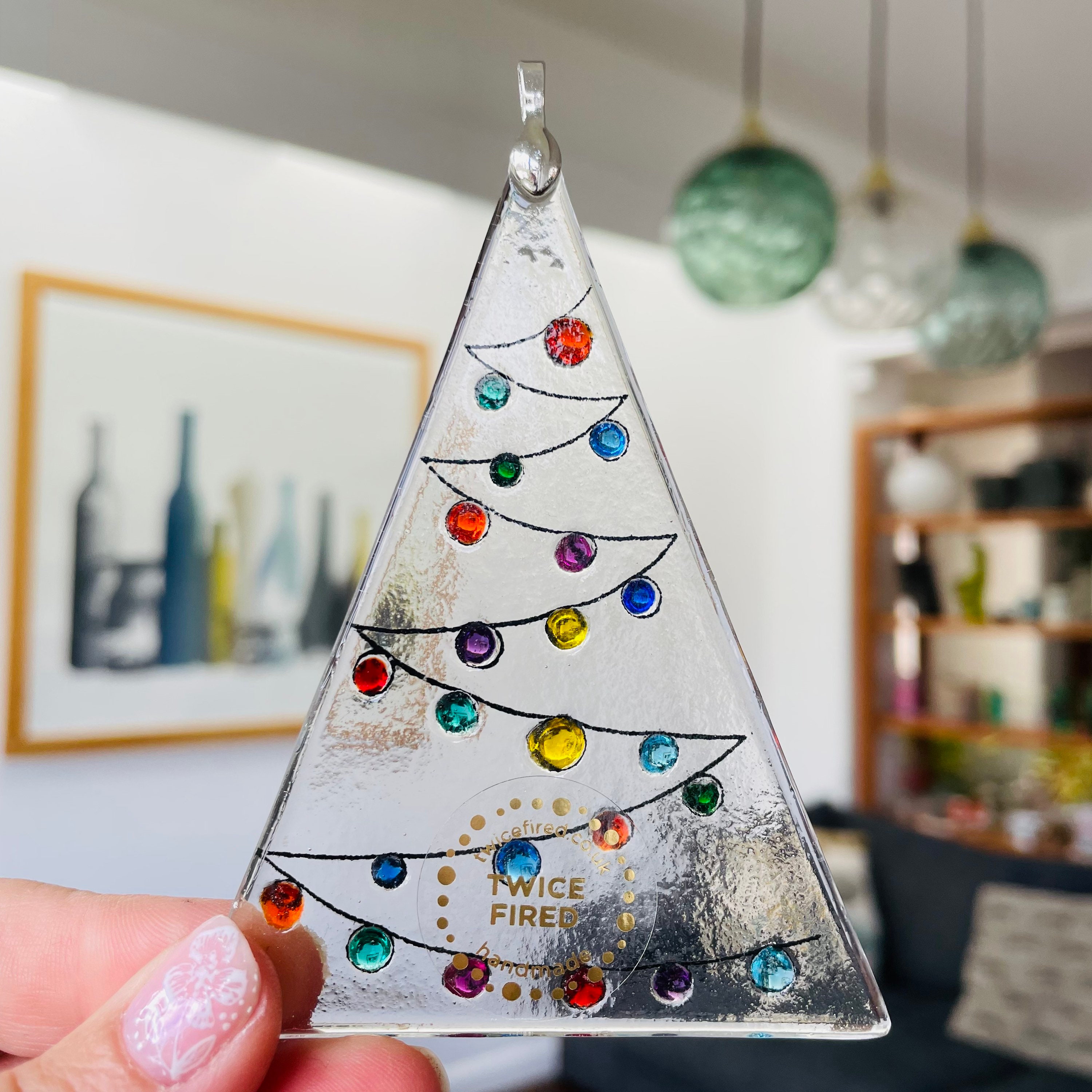 Kit Ricamo Design Works Per Ornamenti Natalizi A Forma Di Cuochi - Set Di 6, Tela Plastificata