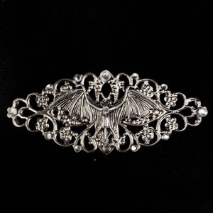 Nosferatu Haarspange: Gothic Accessoire, Gothic Haarspange, Alt Haarspange, alternativer Haarkamm, Geschenk, Hexe, Cosplay, Vampir, Fledermaus, Brautschmuck
