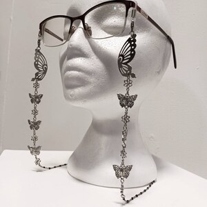 Librarian glasses with store chain