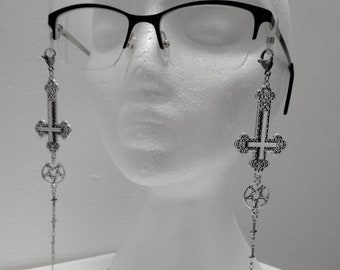 Lilith Glasses Chain: Gothic Eyewear,goth Accessories, Alt