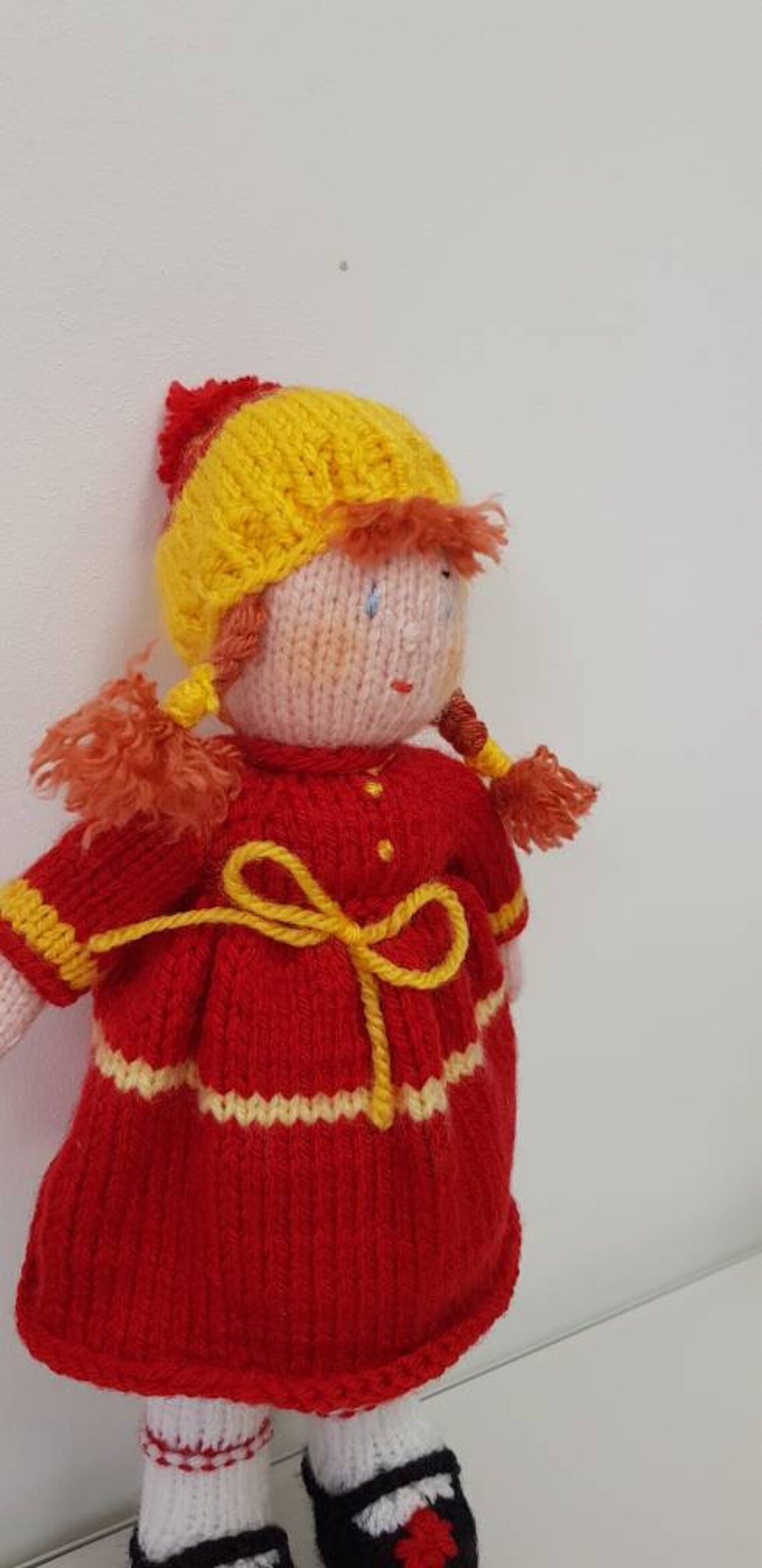 Hand knitted doll Handmade doll Rug doll Knitted doll Soft Etsy