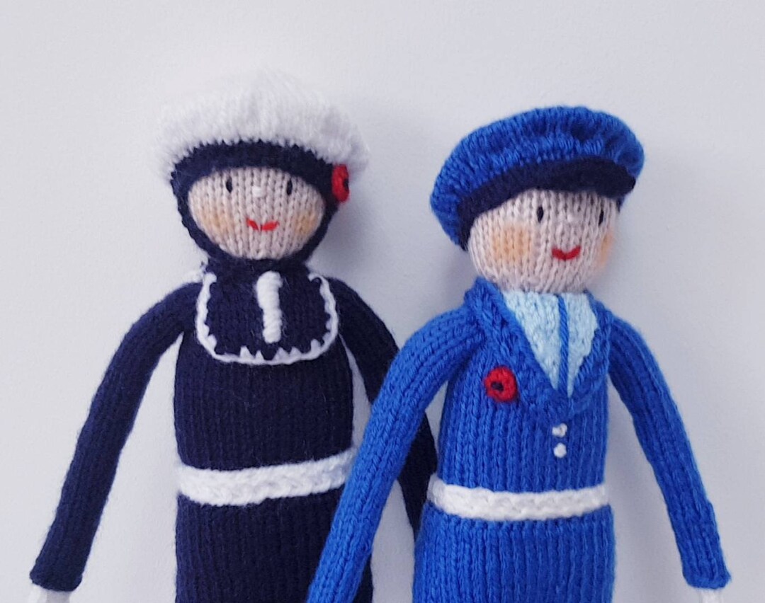 Knitted Soldiers Remembrance Day Armed Forces for the Etsy