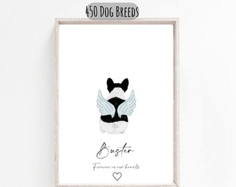 Personalised Dog Memorial Print,Dog Memorial Gift,Personalised Dog Print,Dog Print,Dog Remembrance Print,Dog Remembrance Gift,Dog Owner